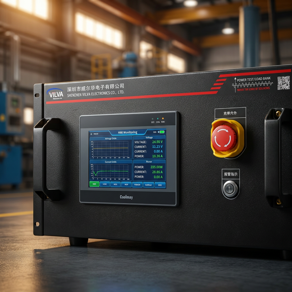 Rack Mounted Liquid Cooled 5kW~10kW Resistive Load Bank